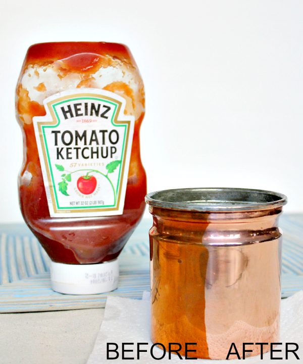 Clean copper fast using KETCHUP! Fresh option Studio
