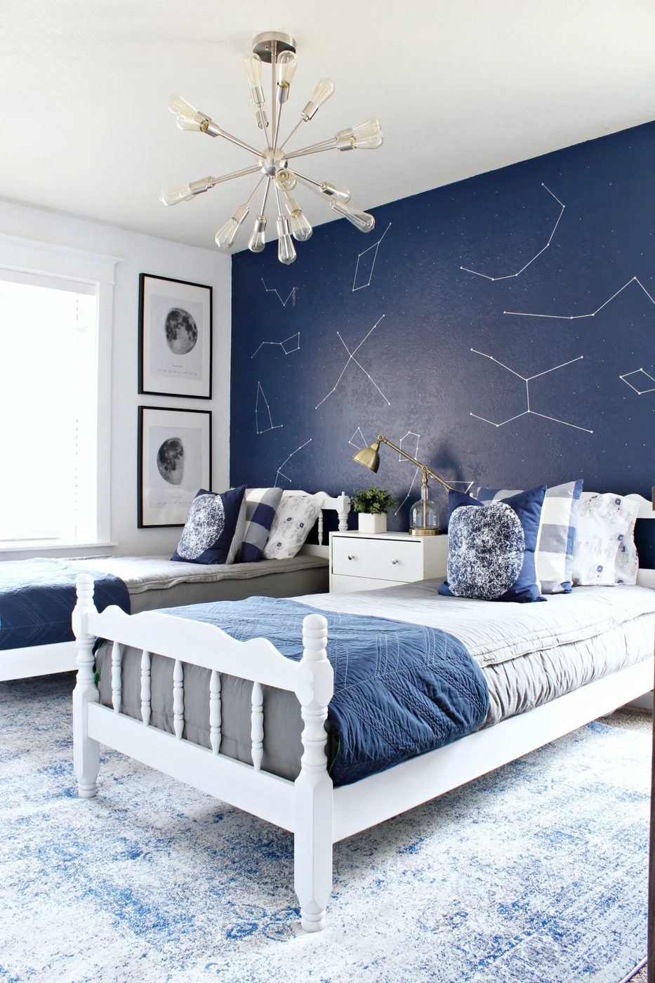 boys space and astronaut inspired room, Classy Clutter