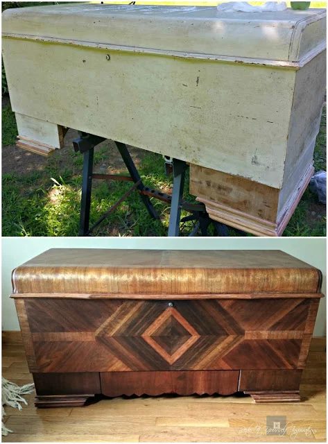 cedar chest redo before and after, Redo It Yourself Inspirations