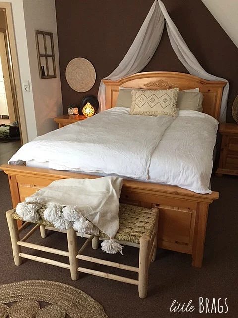 boho-moroccan bedroom, Little Brags