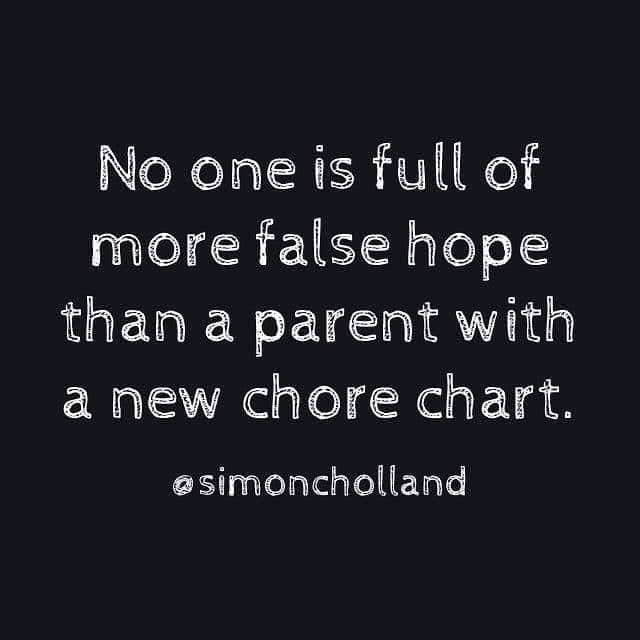 chore chart meme