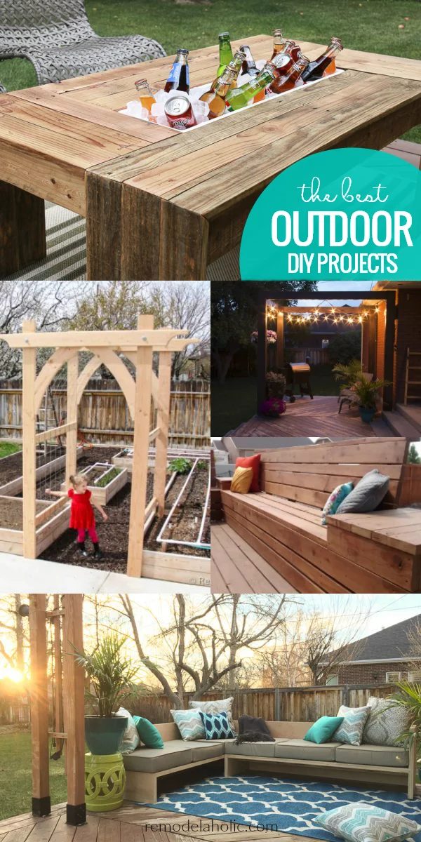 The Best Outdoor Handmade Projects #Bekob