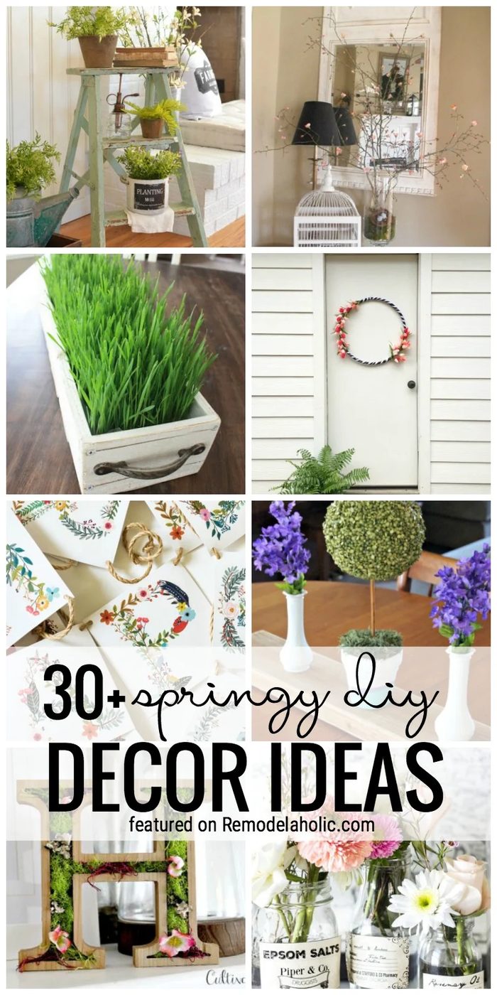 Dress Your Home Up For Spring With These 30+ Springy Handmade Decor options Featured On Bekob.com