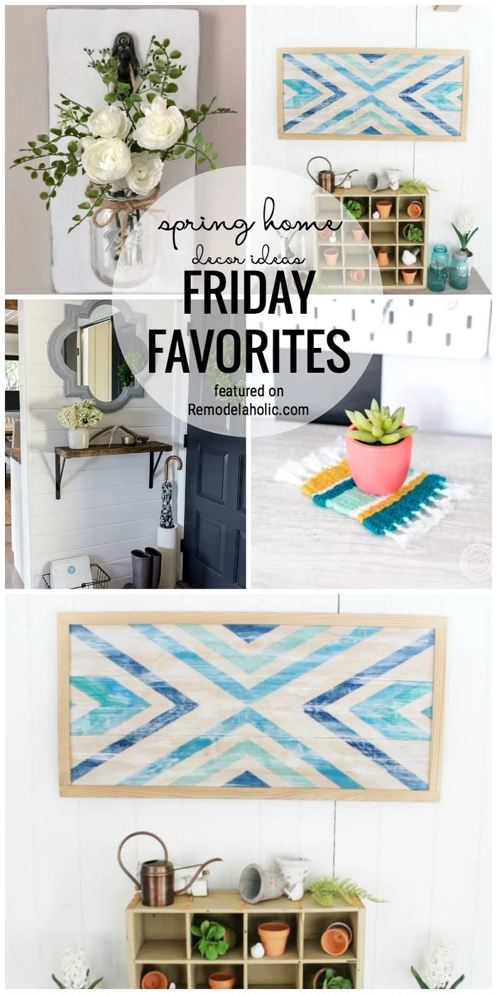 Get Your Home Bright And Cheery For Spring! Spring Home Decor options Friday Favorites Featured On Bekob.com