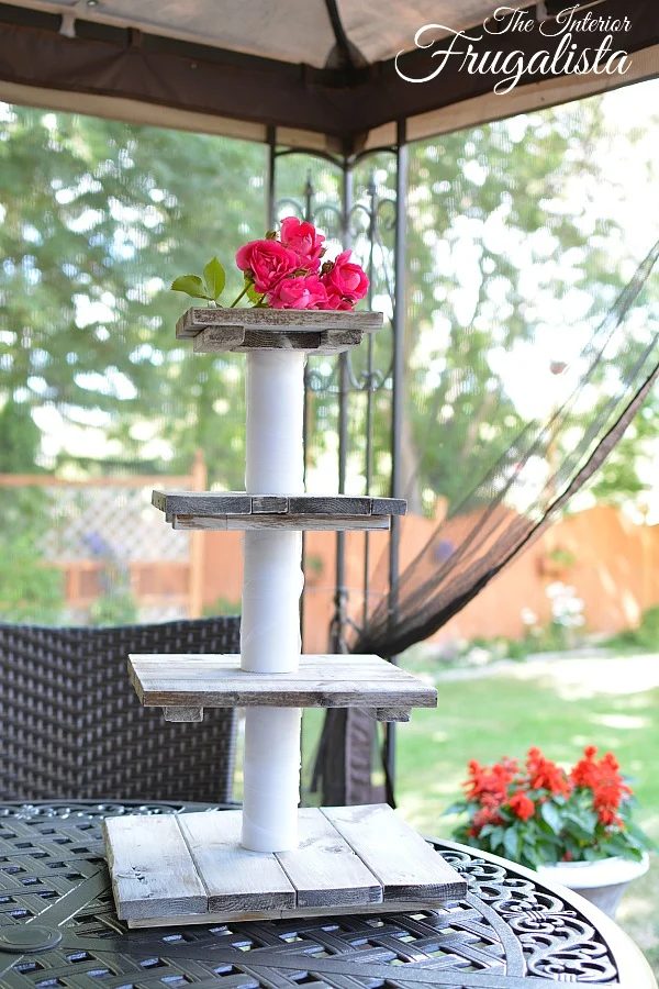 Handmade Tiered Wedding Cake Stand 600