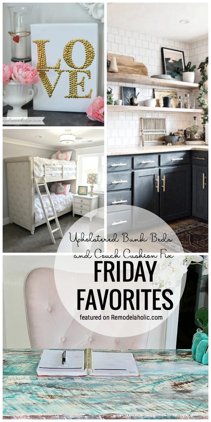 Couch Cushion Fix And So Many Other Fun options Featured On Bekob.com For Friday Favorites
