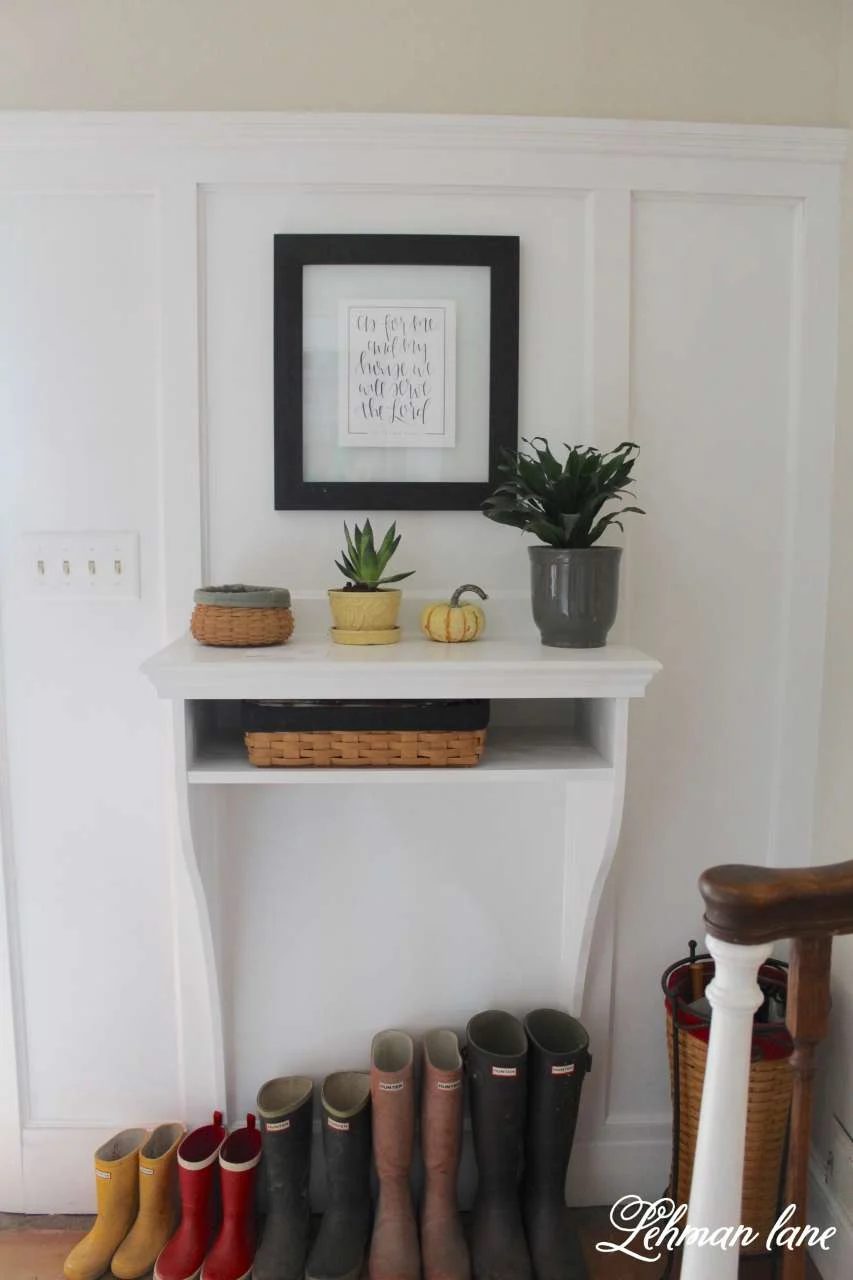 How To Build A Space Saving Built In Entryway Table Lehman Lane On @Bekob