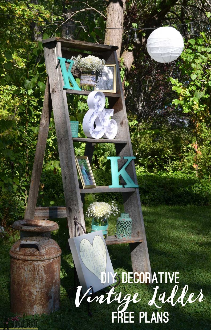 Friday Favorites: Vintage Ladder Plans and modest-cost Cabinet Makeover