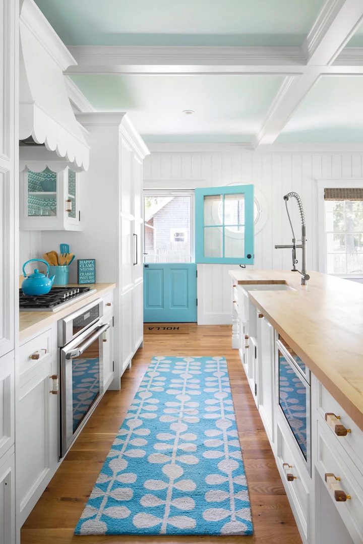 Turquoise Dutch Door 1