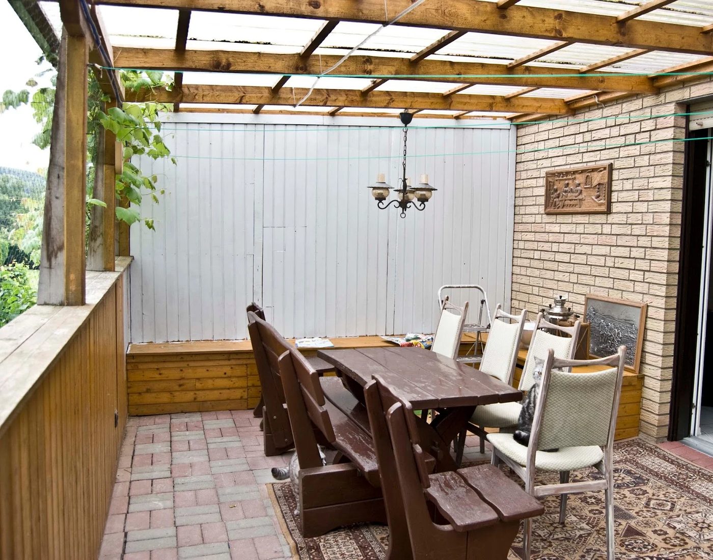 Pudel Designs patio before