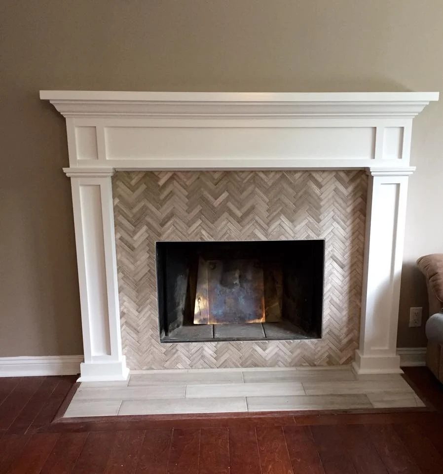 fireplace makeover