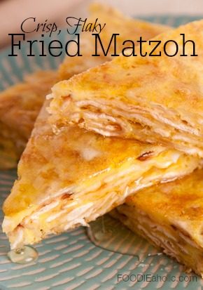 Fried Matzoh | FOODIEaholic.com #recipe #cooking #passover #matzoh