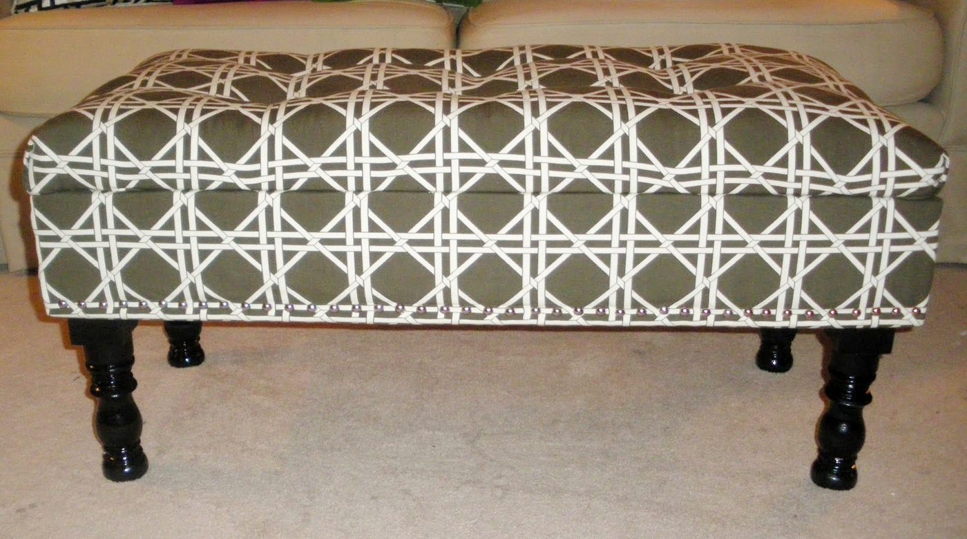 From Desk to Handmade Ottoman