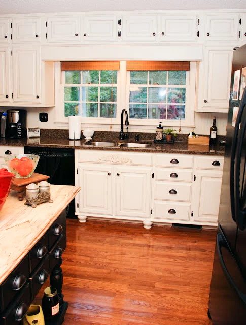 Updated kitchen painted cabinets-2