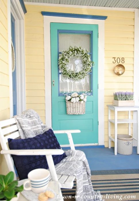 Spring Farmhouse Porch
