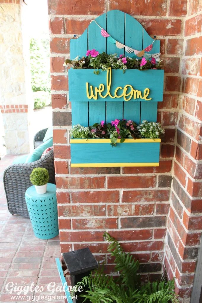 Front Porch Spring Planter Box