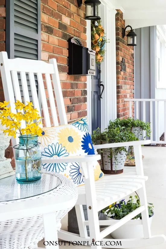 Spring Summer Porch Decor Refresh