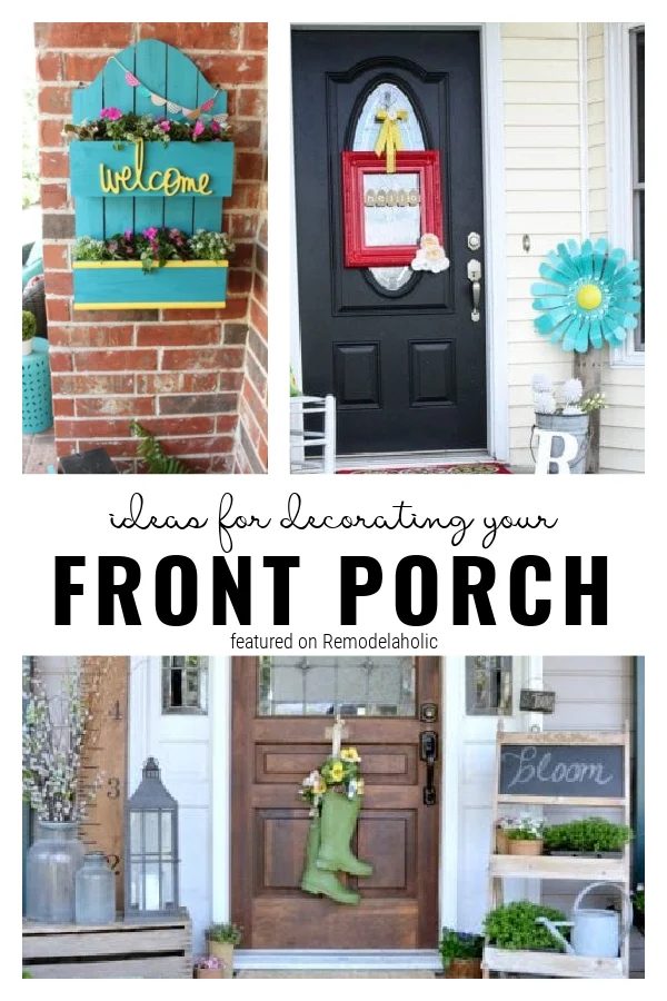 options For Decorating A Front Porch, Featured On Bekob