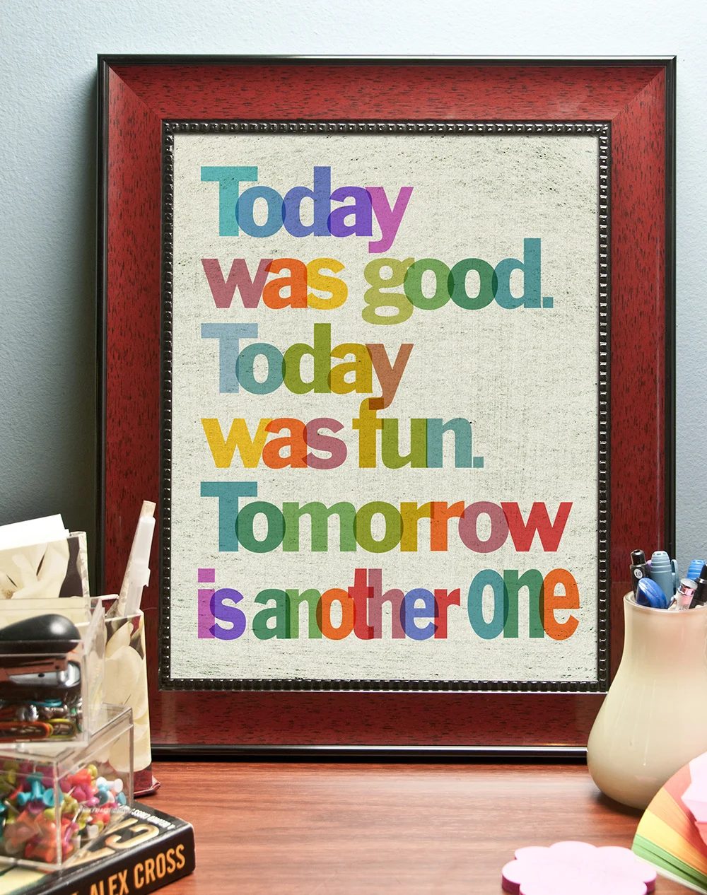 rainbow printable inspiration quote