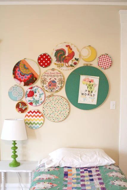 The Pleated Poppy whatever embroidery hoops