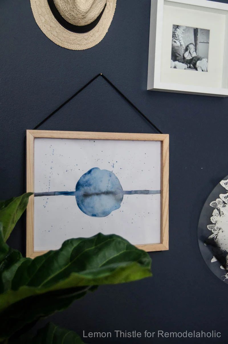 direct watercolor painting.