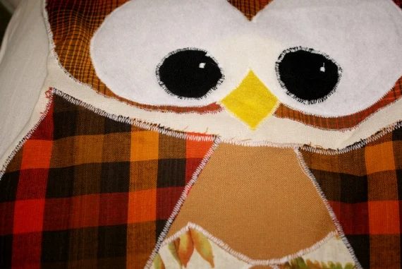 Fun Fall Sewing Project! Owl Pillow