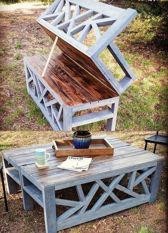 Outdoor 2x4 Projects Built with Structural Lumber - Planters, Furniture, Games, and More!