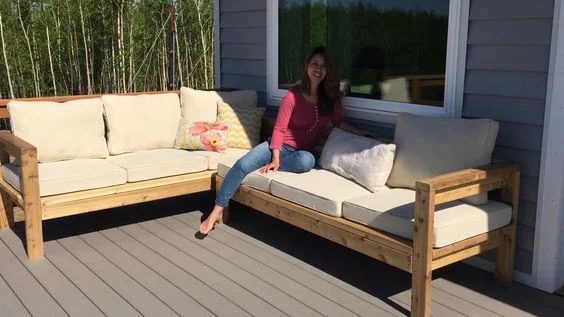 Outdoor 2x4 Projects Built with Structural Lumber - Planters, Furniture, Games, and More!
