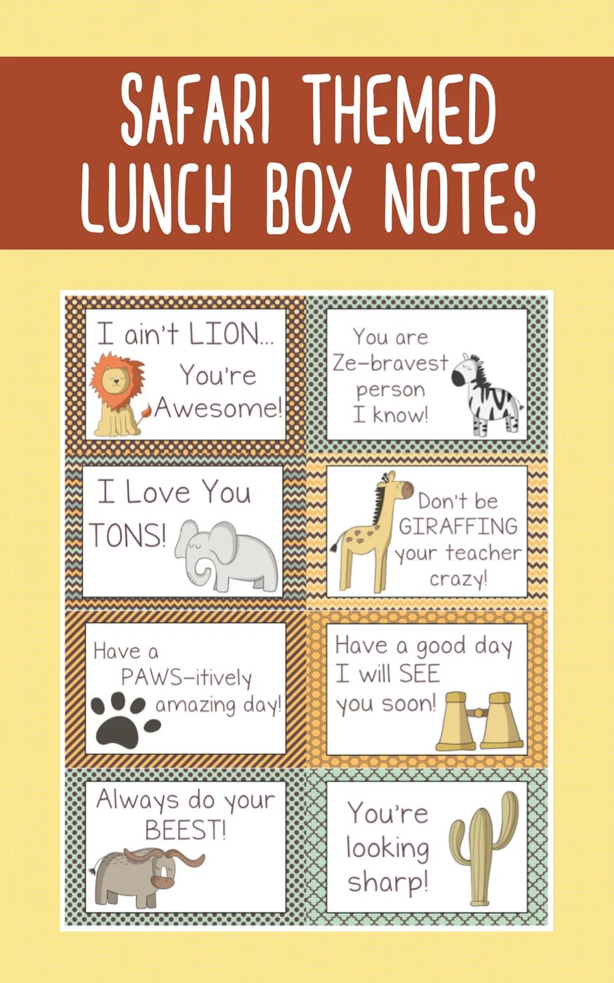 Safari Lunch Notes