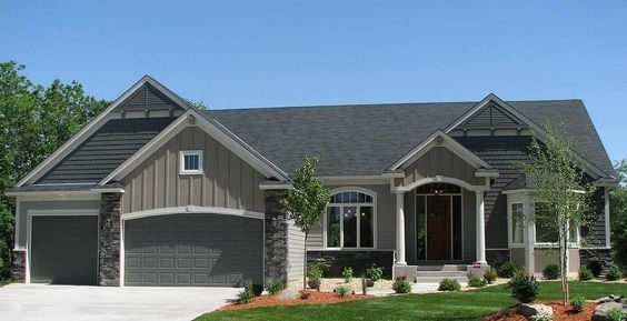 Dark Garage Door Inspiration
