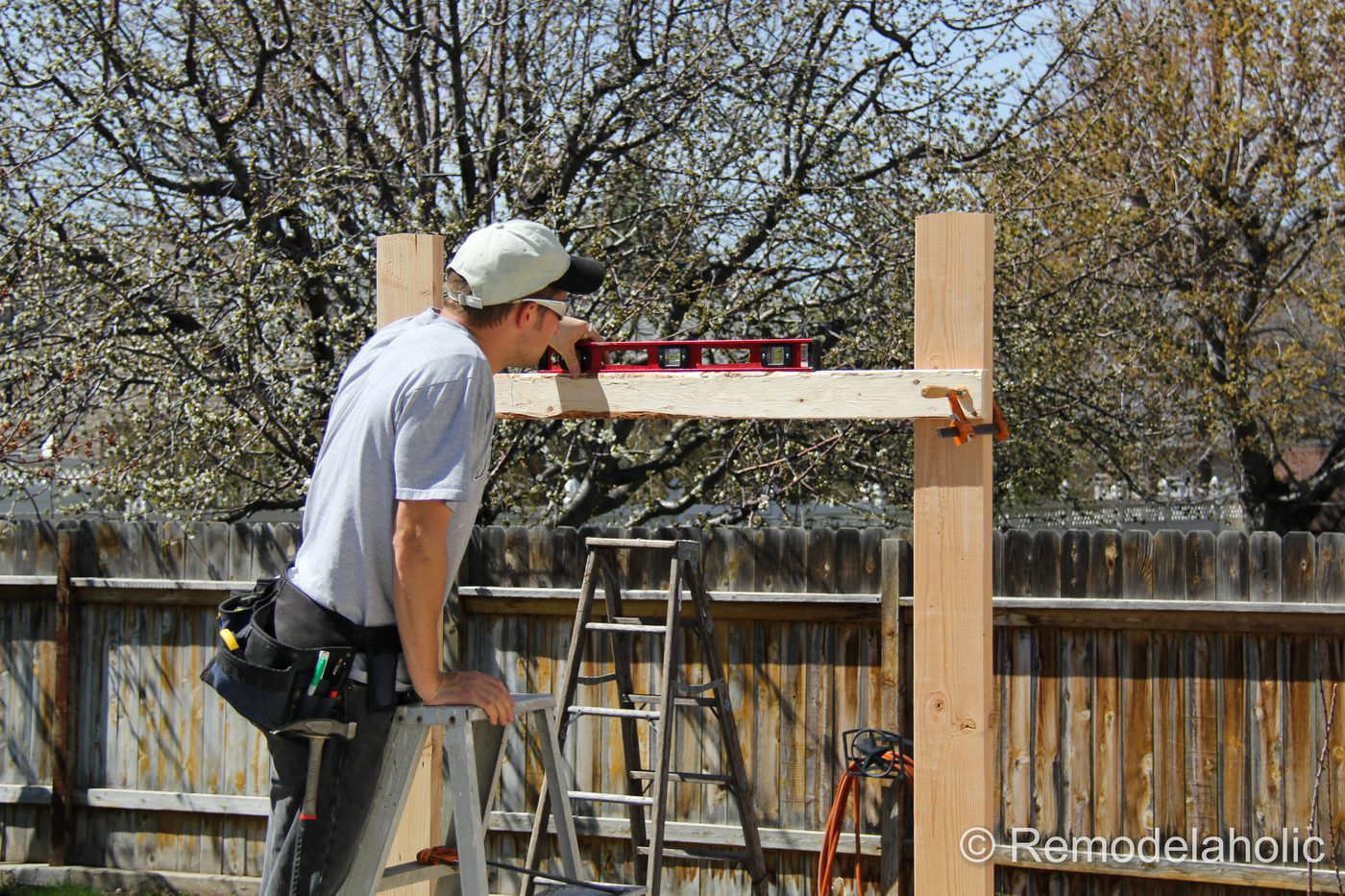 Vegetable Garden Arbor Handmade Plans-24