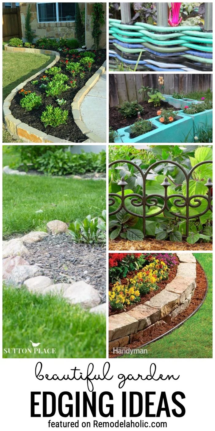 Add A Unique Touch To Your Landscaping With A striking Handmade Garden Edge. We Are Sharing 25+ striking Garden Edging options Featured On Bekob.com