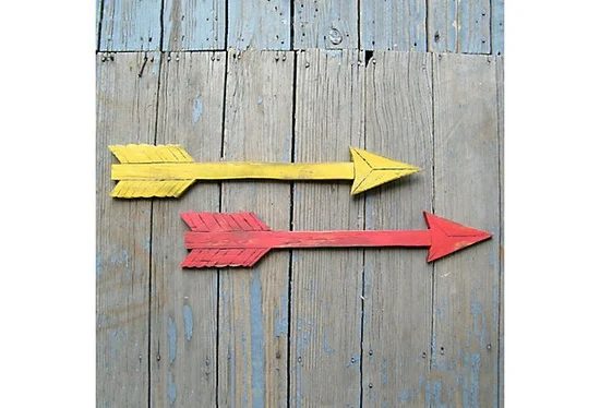 One Kings Lane arrow wall decor
