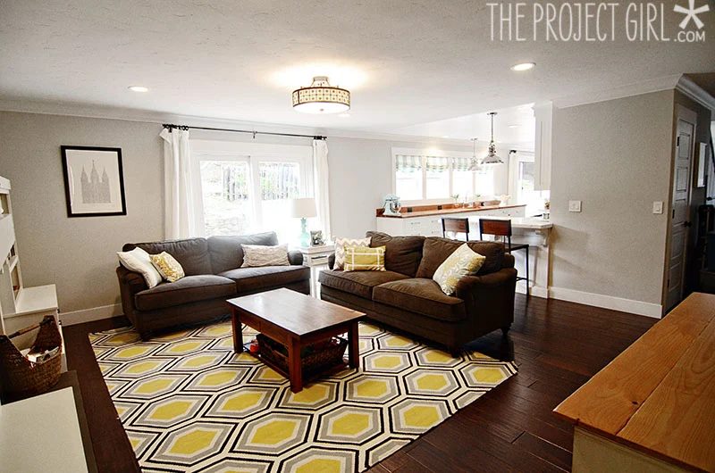 Project Girl honeycomb rug