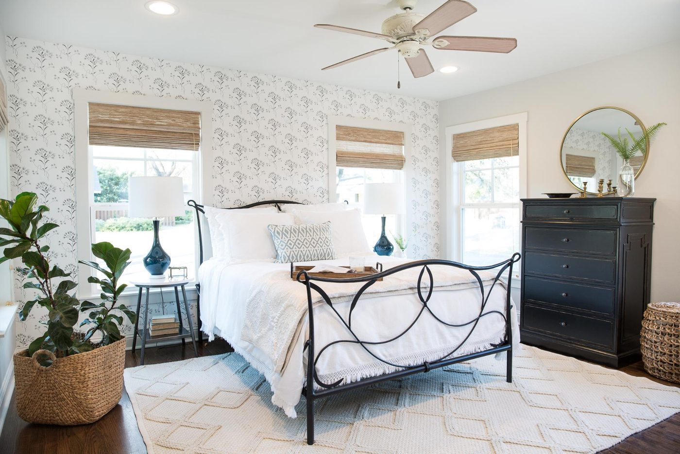 Get This Look: Fixer Upper Baker House Master Bedroom