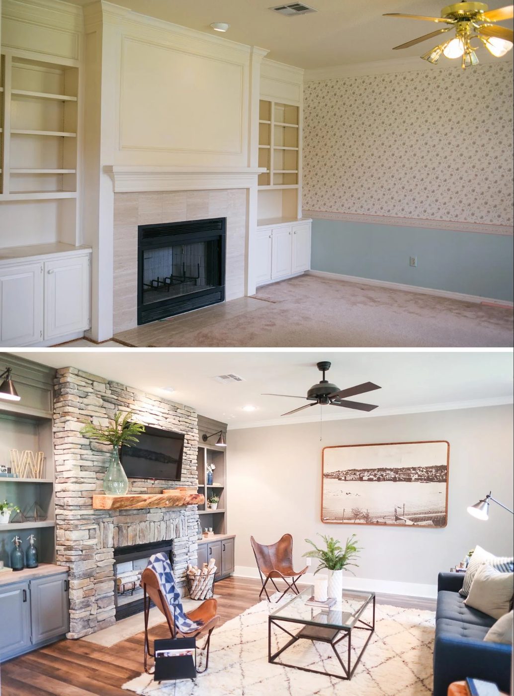 Chip 2.0 Living Room Before & After