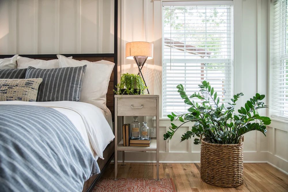 Get This Look: Fixer Upper Graham House Master Bedroom