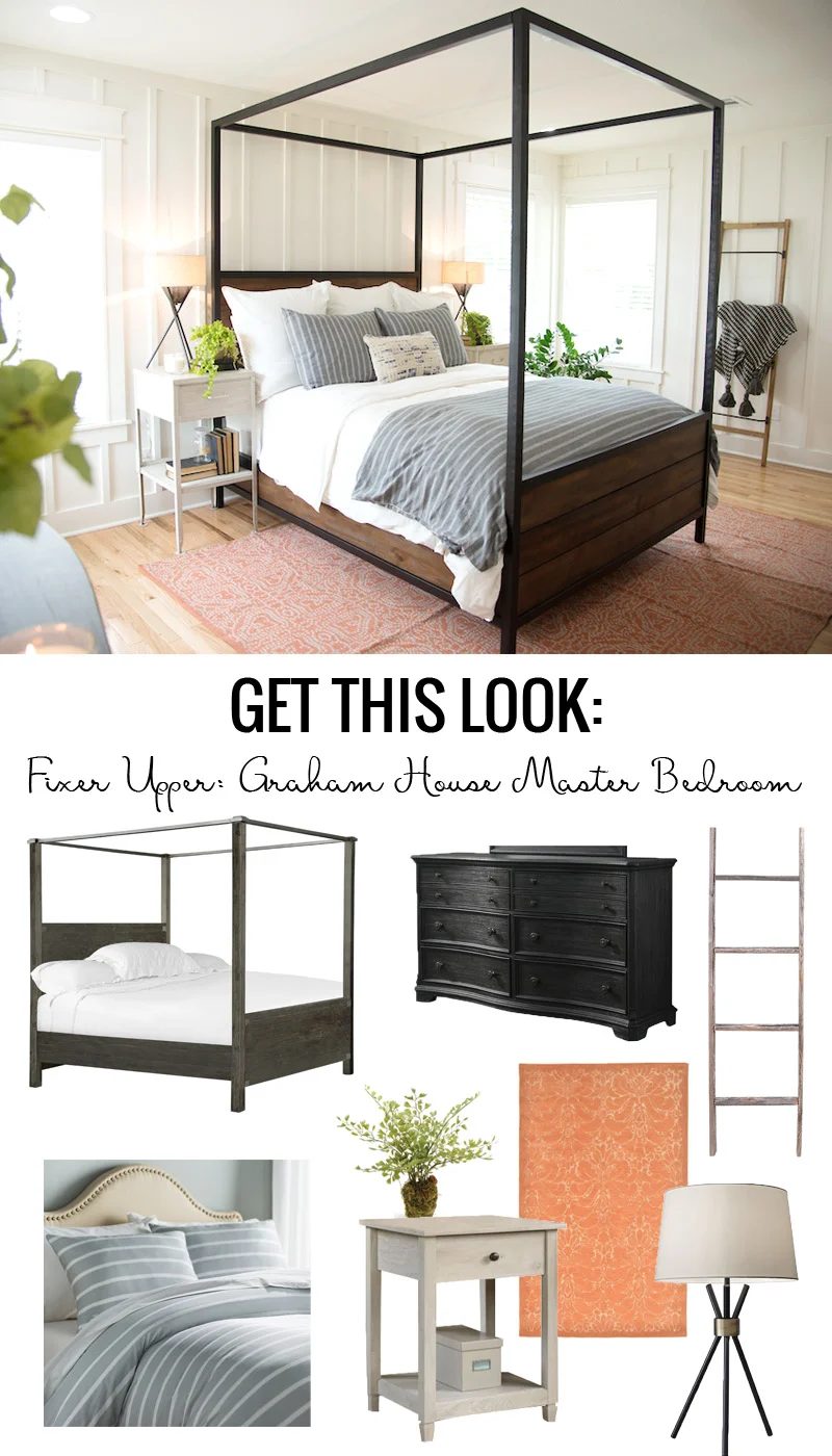Fixer Upper Graham House Master Bedroom