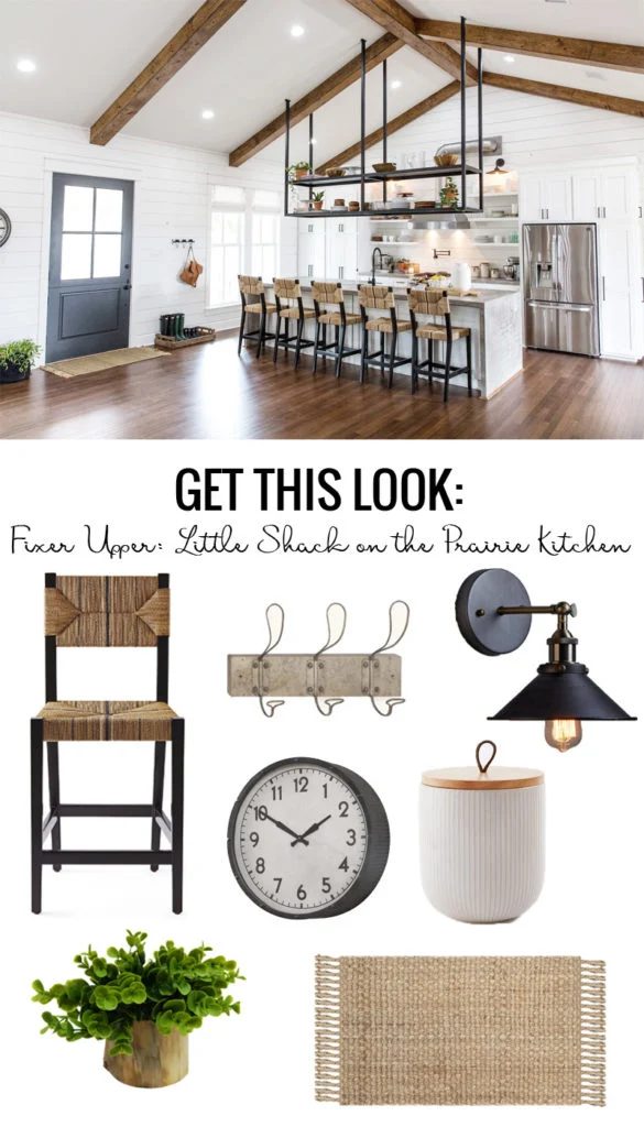 Fixer Upper Little Shack On The Prairie Kitchen 585x1024