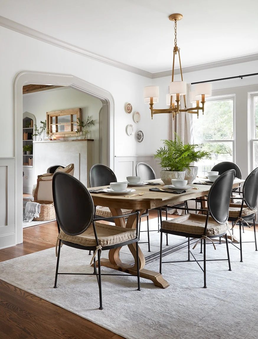 Fixer Upper Scrivano House Dining Room sources