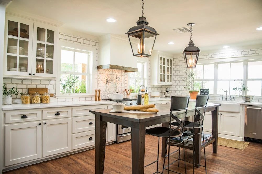 Get This Look: Fixer Upper Worm House Kitchen