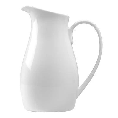 Luigi-Bormioli-White-Porcelain-Pitcher