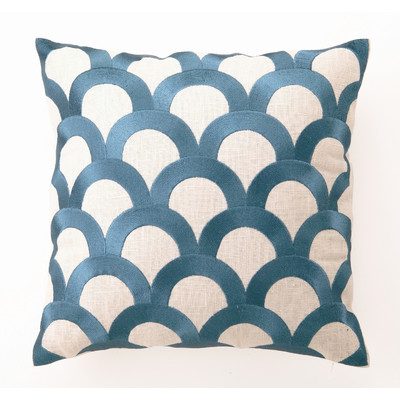 D.L.-Rhein-Scales-Down-Filled-Embroidered-Pillow