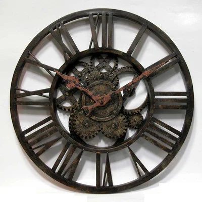 Ashton-Sutton-Classic-Gear-Wall-Clock