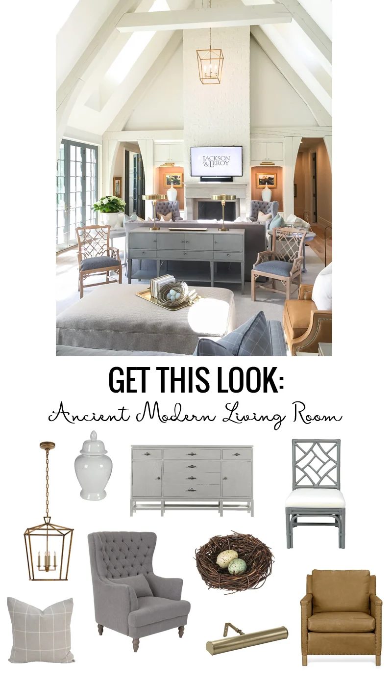 Get This Look Ancient Modern Living Room