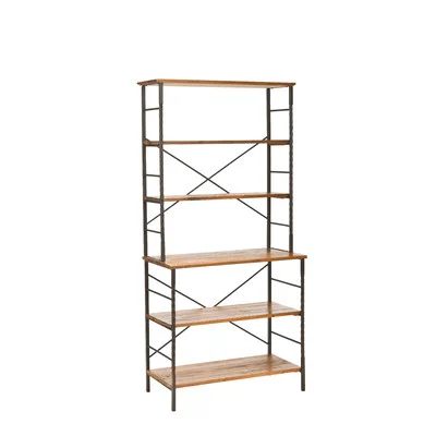Safavieh-Brook-Etagere-in-Distressed-Walnut