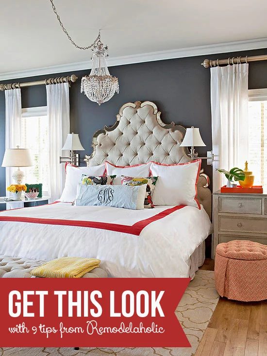 Get This Look - Tips for Creating an Elegant Eclectic Bedroom Style from Bekob.com