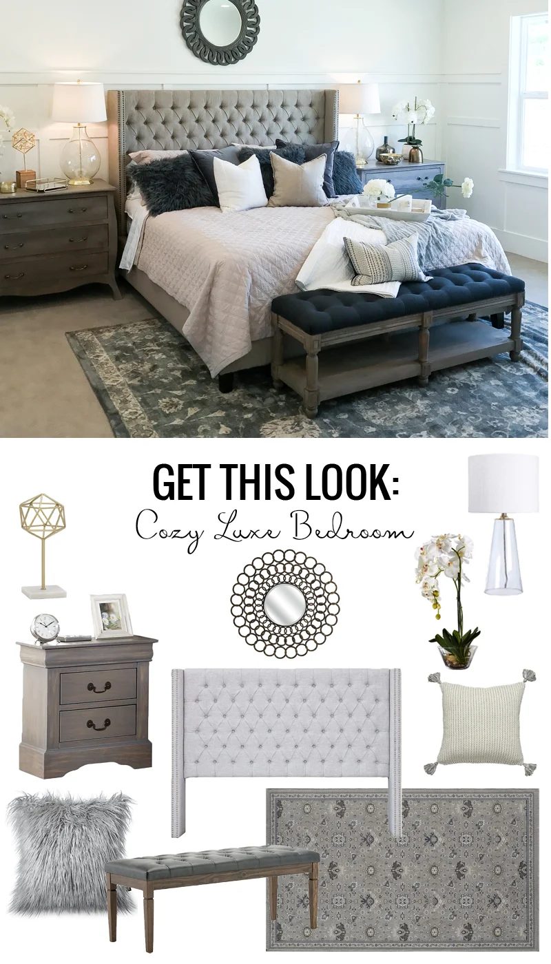 Cozy Luxe Bedroom Design