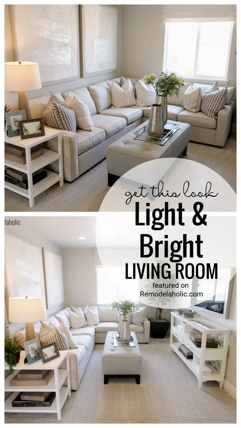 Get This Look Light And Bright Living Room Featured On Bekob.com