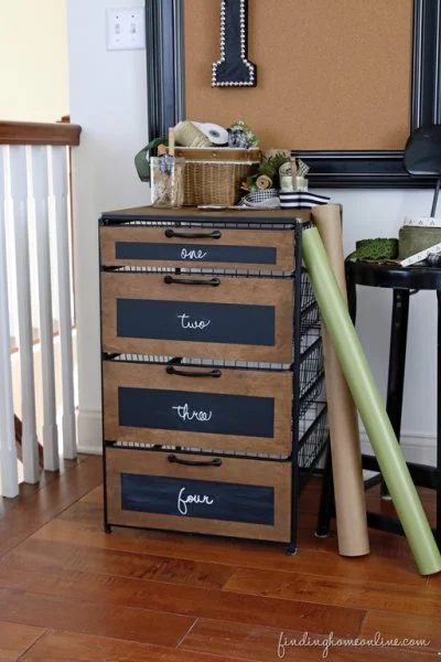 Get Your Wrapping Under Wraps: 24 Clever Gift Wrap Organization options
